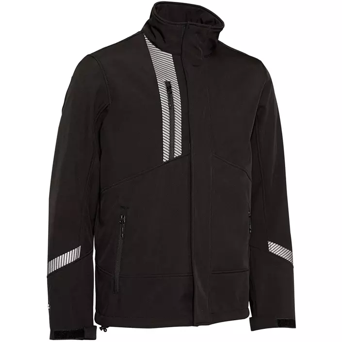 Elka Working Xtreme softshell jacket, Black, large image number 0