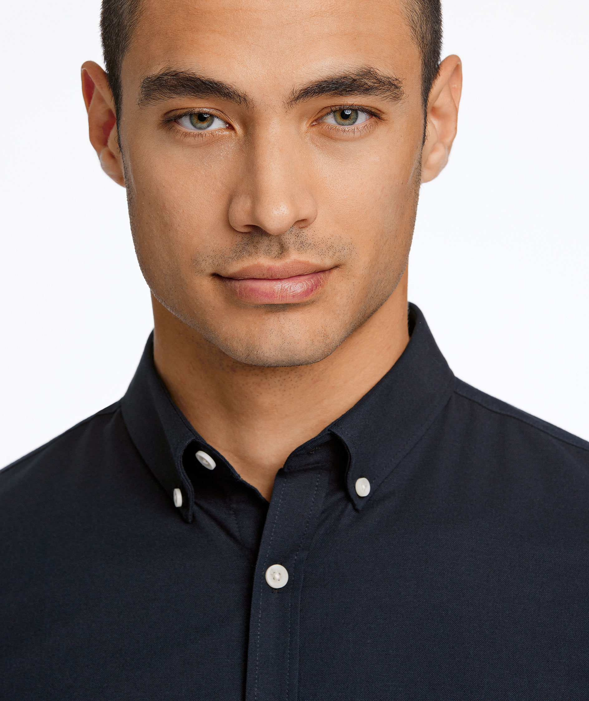 Lindbergh Oxford superflex shirt, Black, large image number 3