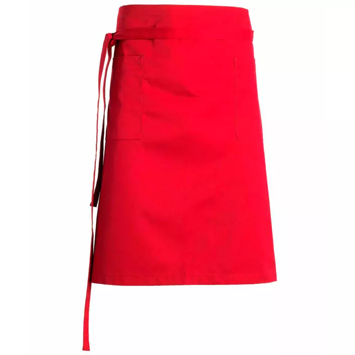 Kentaur förkläde med ficka, Röd, large image number 0
