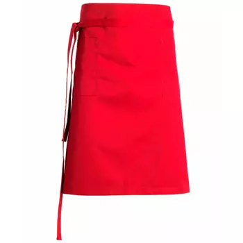 Kentaur apron with pockets, Red