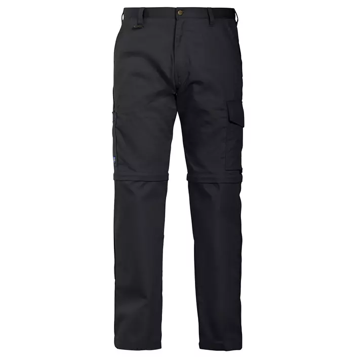 ProJob service trousers with zip off 2502, Black, large image number 0
