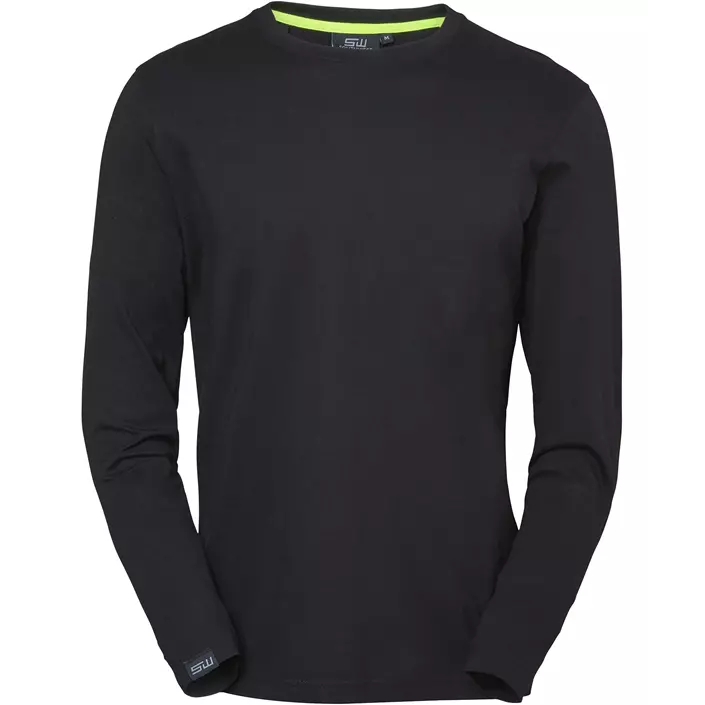 South West Vermont langermet T-skjorte, Black, large image number 0
