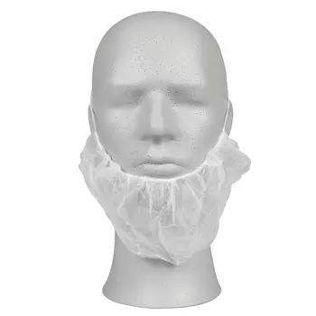 Abena Classic 100-pakning skjeggbandasje med ørestrikk, Hvit