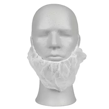 Abena Classic 100-pakning skjeggbandasje med ørestrikk, Hvit