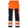 Fristads arbejdsbukser 2026, Hi-vis Orange/Marine, Hi-vis Orange/Marine, swatch