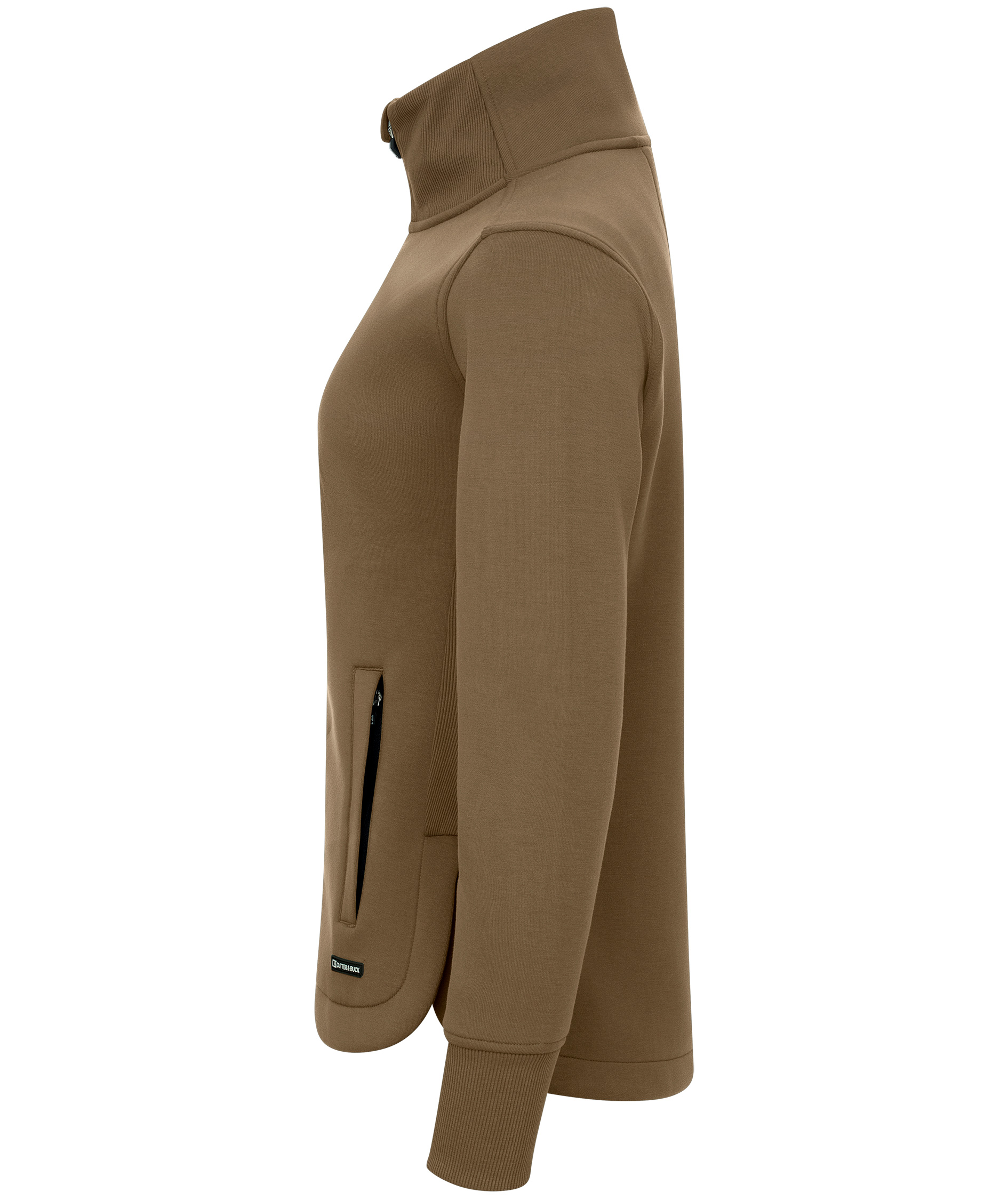 Cutter & Buck Pemberton cardigan dam, Khaki, large image number 4