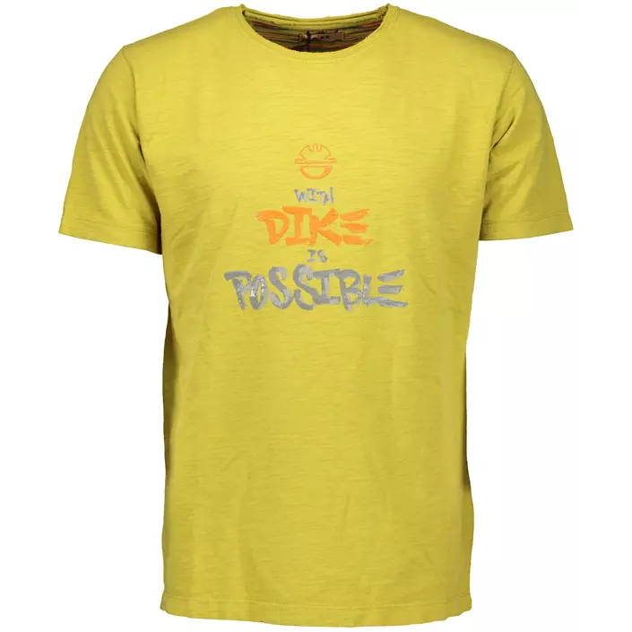 DIKE Tip T-skjorte, Okergul, large image number 0
