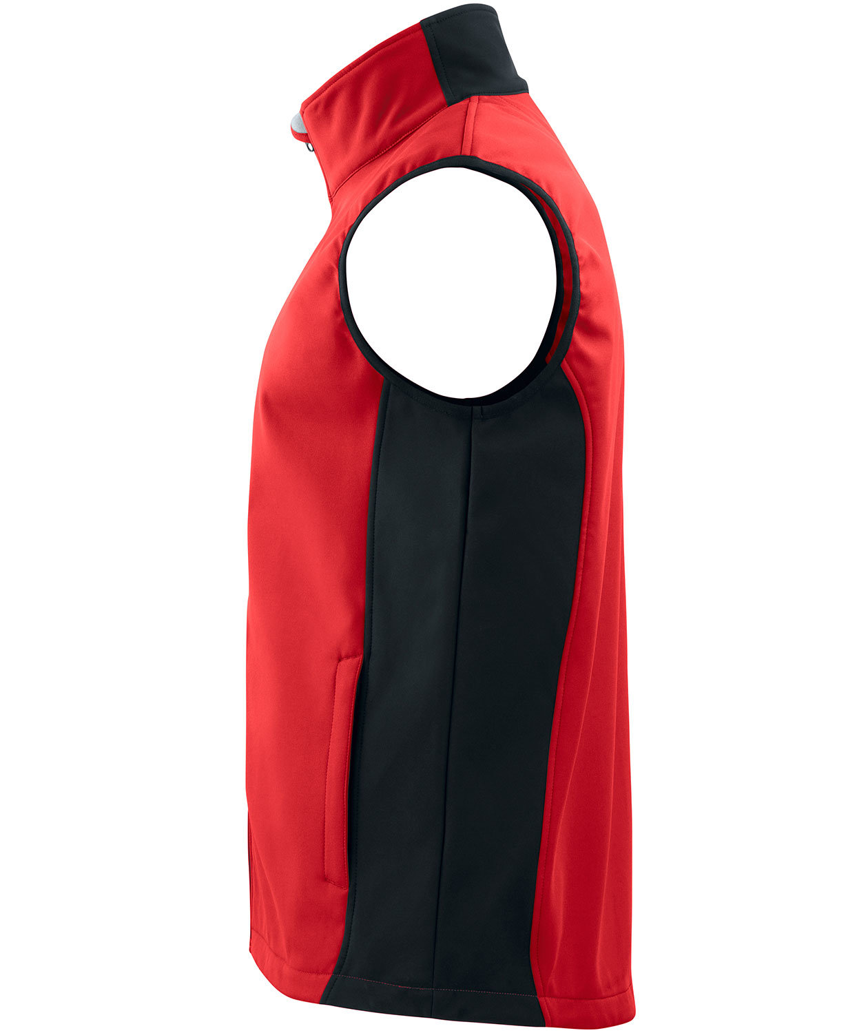 ProJob softshell vest 3702, Red, large image number 2