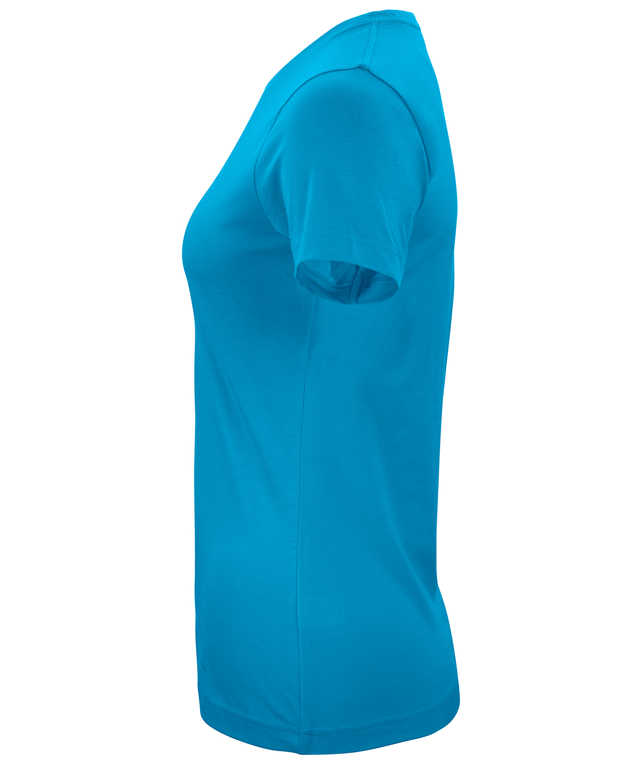 Clique Classic dame T-shirt, Turkis, large image number 2