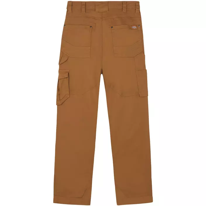 Dickies TechDuck hantverksbyxa, Rinsed Brown Duck, large image number 2