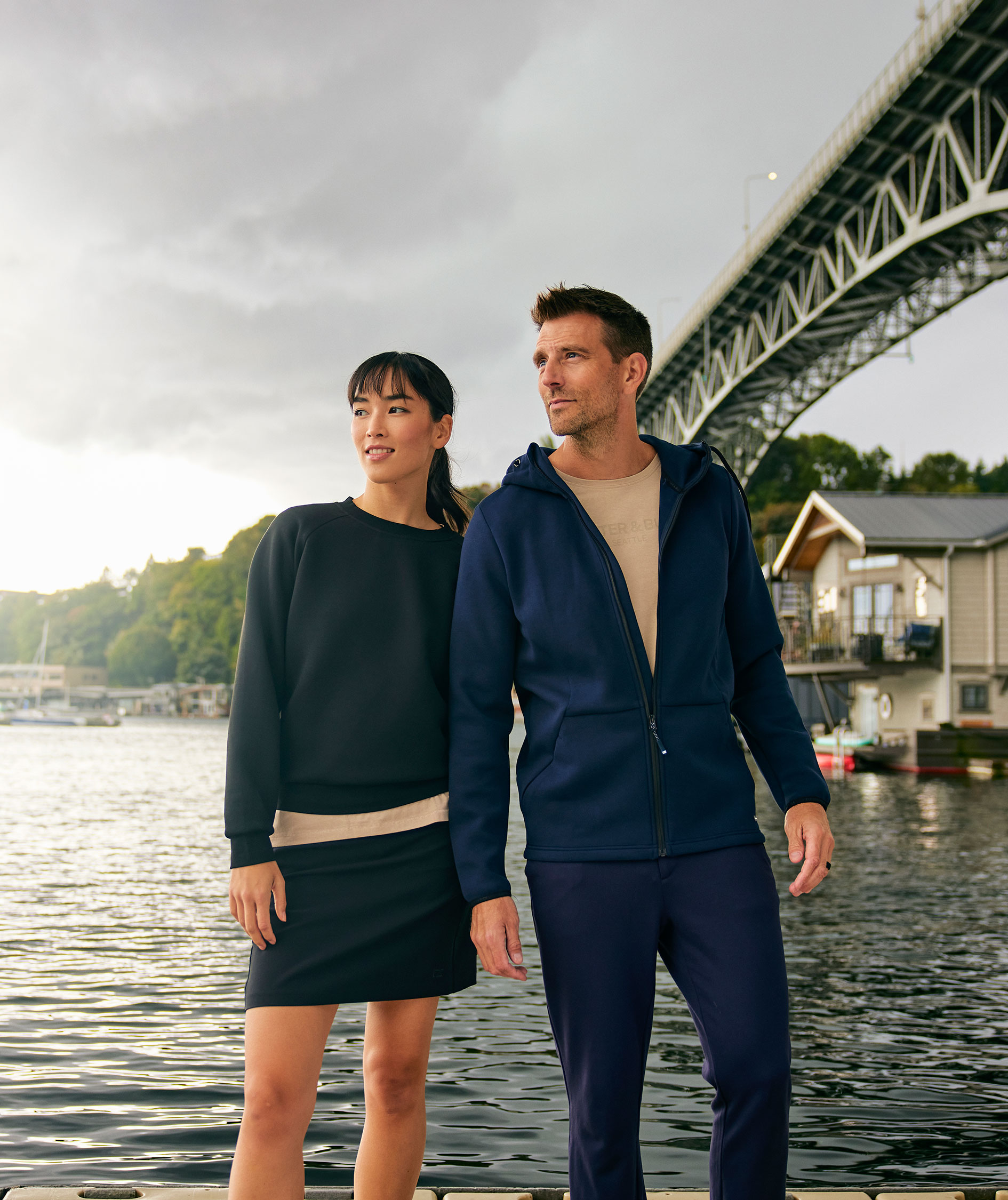 Cutter & Buck Pemberton women's sweatshirt, Dark navy, large image number 5