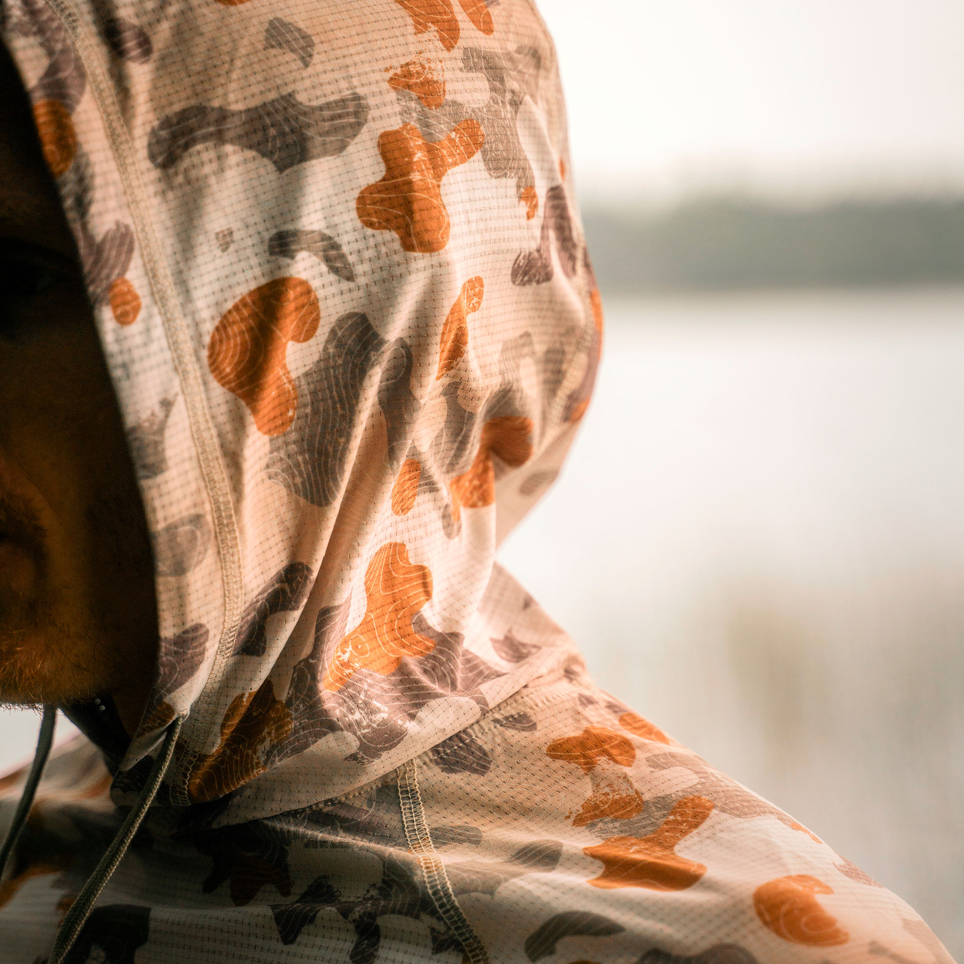 Pinewood Air Vent h&aelig;ttetr&oslash;je, Beige Camou, large image number 3