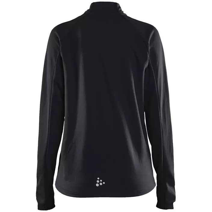 Craft Evolve Full Zip women's sweatshirt, Black, large image number 2
