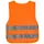 Nightingale reflective safety vest for kids EN1150, Orange, Orange, swatch
