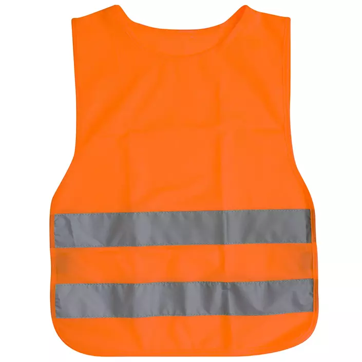 Nightingale reflective safety vest for kids EN1150, Orange, Orange, large image number 0