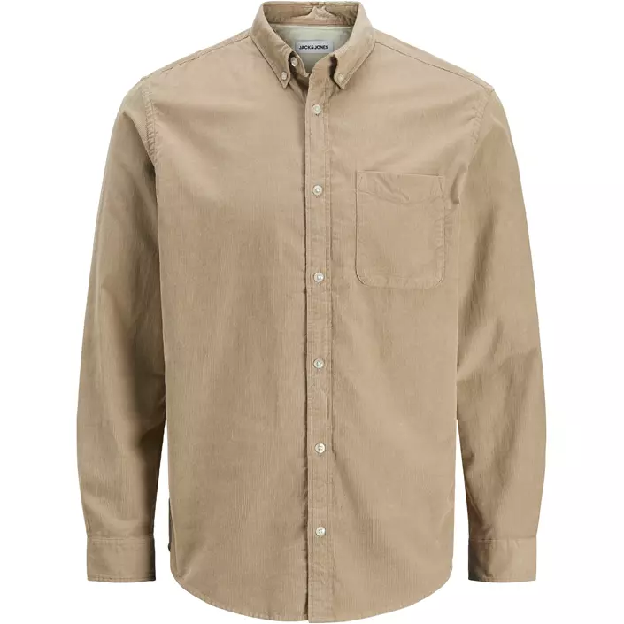 Jack & Jones JJECLASSIC Corduroy skjorta, Crockery, large image number 0