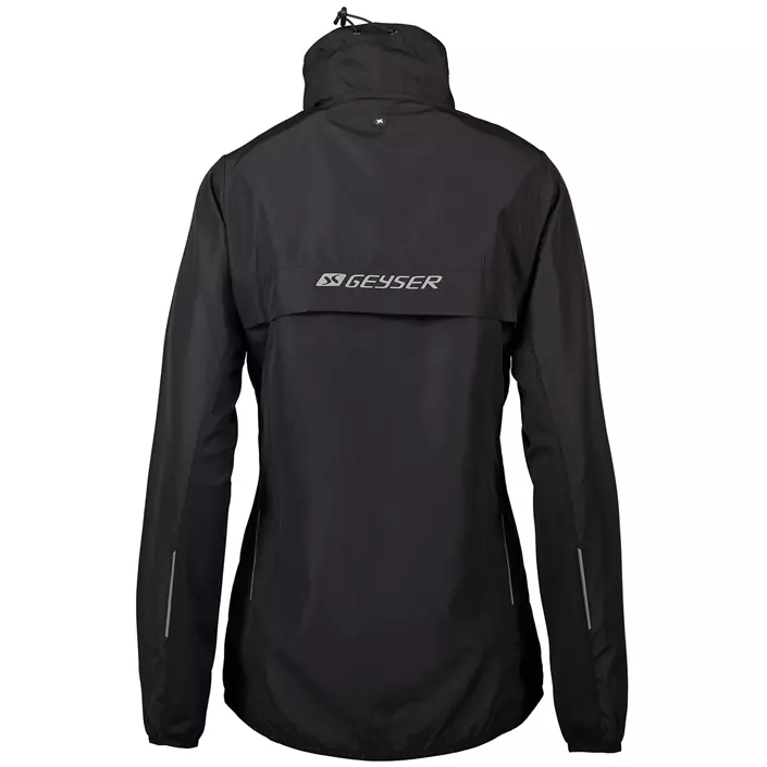 GEYSER women's lightweight running jacket, Black, large image number 2