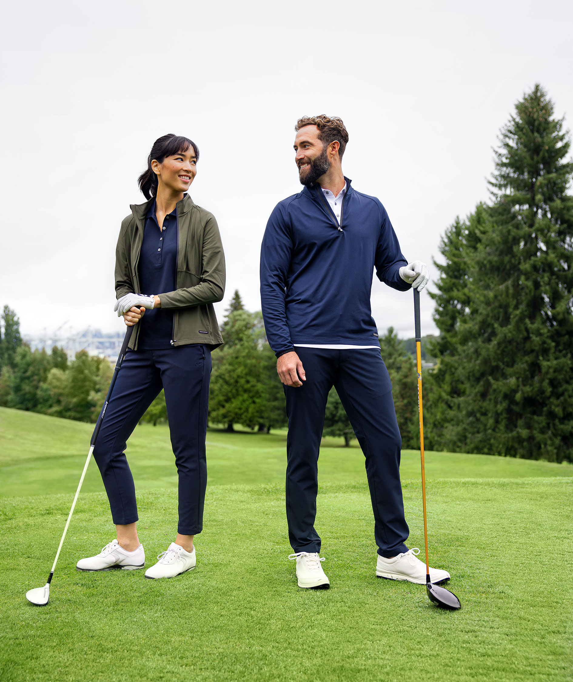 Cutter & Buck Adapt Half-zip sweatshirt, Dark navy, large image number 5