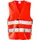 Fristads traffic vest 501, Hi-Vis Red, Hi-Vis Red, swatch