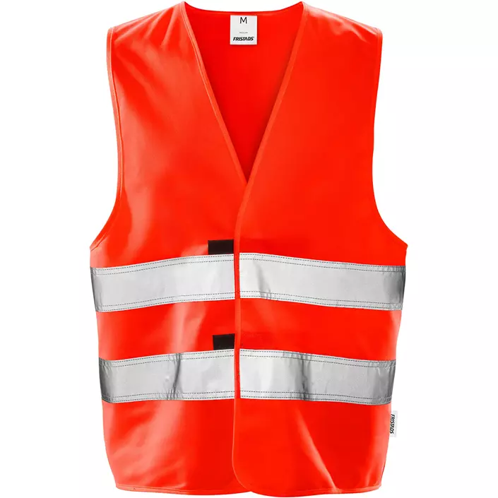 Fristads traffic vest 501, Hi-Vis Red, large image number 0