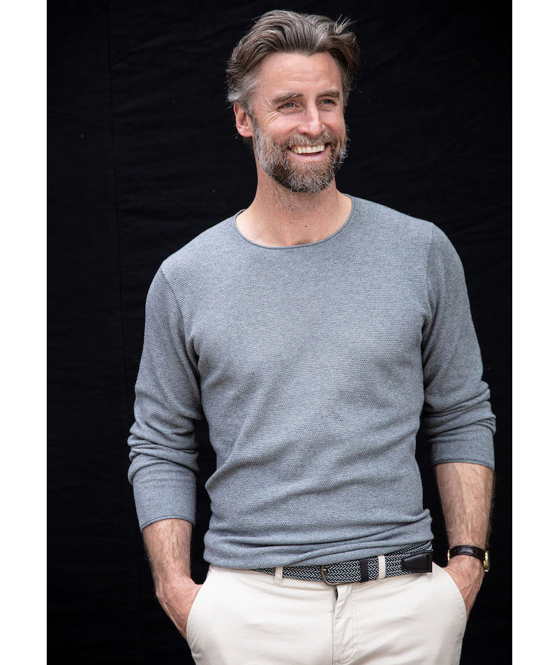 Cutter & Buck Carnation sweater, Grey melange , large image number 4