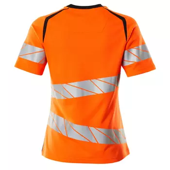 Mascot Accelerate Safe dame T-shirt, Hi-Vis Orange/Mørk Marine