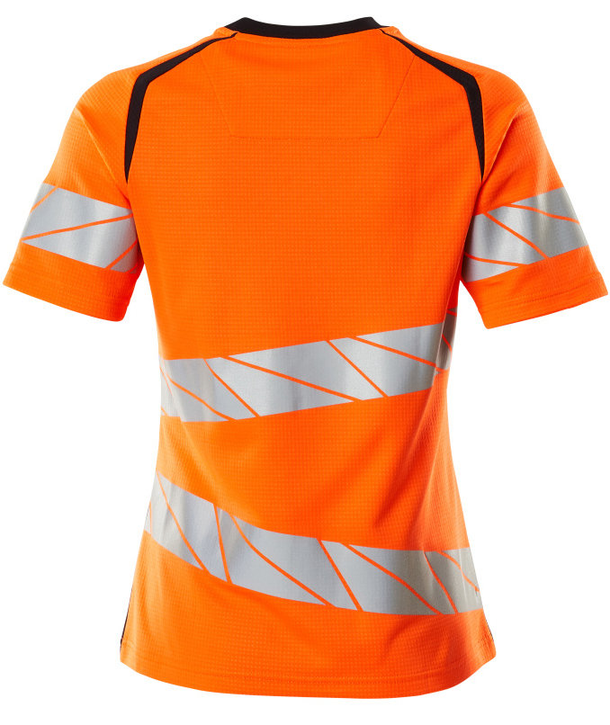 Mascot Accelerate Safe women's T-shirt, Hi-Vis Orange/Dark Marine