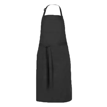 Toni Lee Inca bib apron with pockets, Black