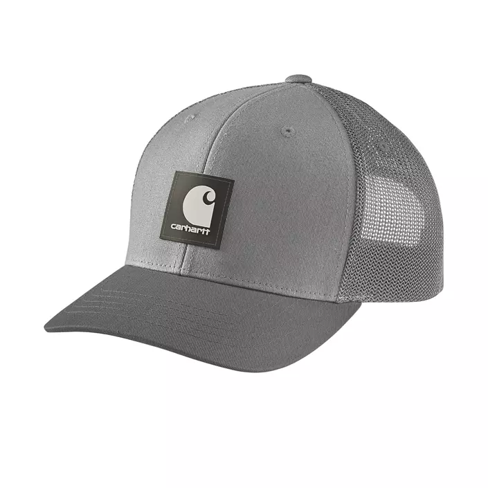 Carhartt Logo Patch cap, Asphalt, Asphalt, large image number 0