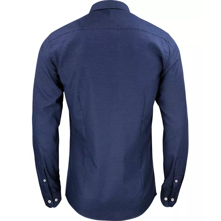 J. Harvest & Frost Purple Bow 49 regular fit shirt, Navy/White dot, large image number 1