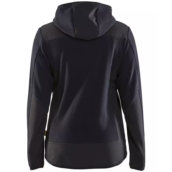 Blåkläder women's knitted jacket, Dark Marine Blue/Black, large image number 1