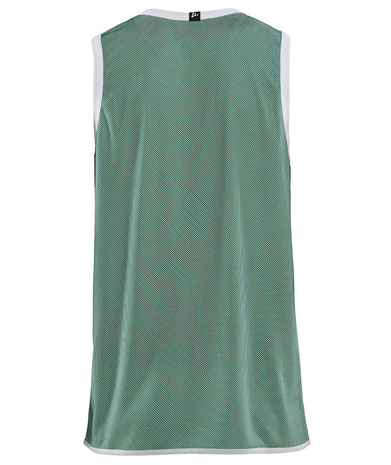 Craft Progress vendbar Basket tank top, Team green/white, large image number 2