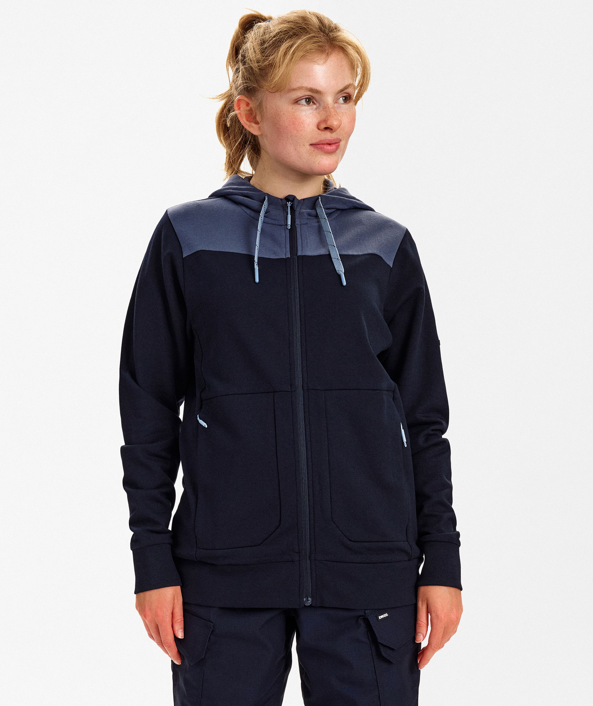 Engel Entire women's hoodie with zipper