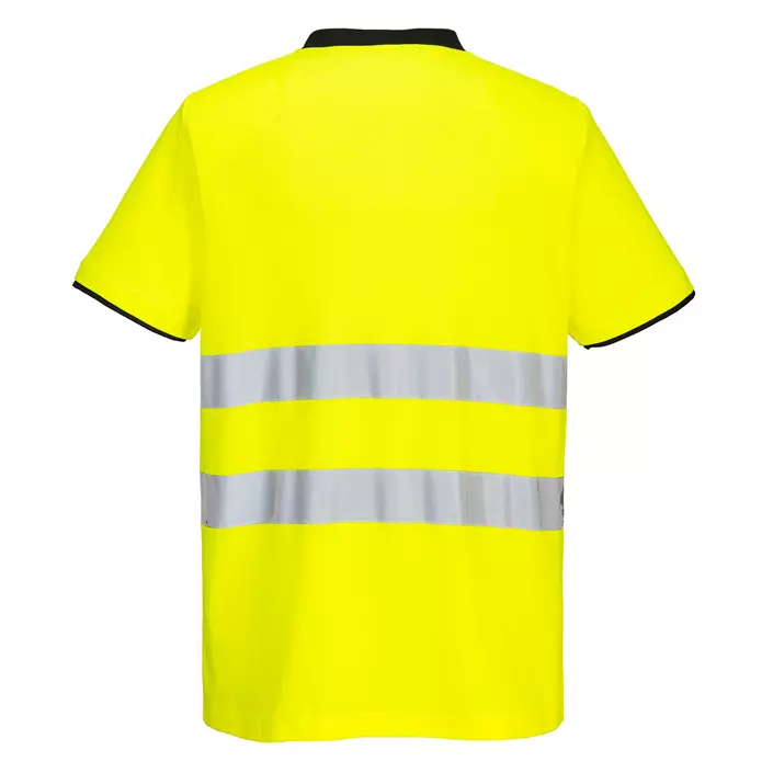Portwest PW2 T-shirt, Hi-vis Yellow/Black, large image number 1