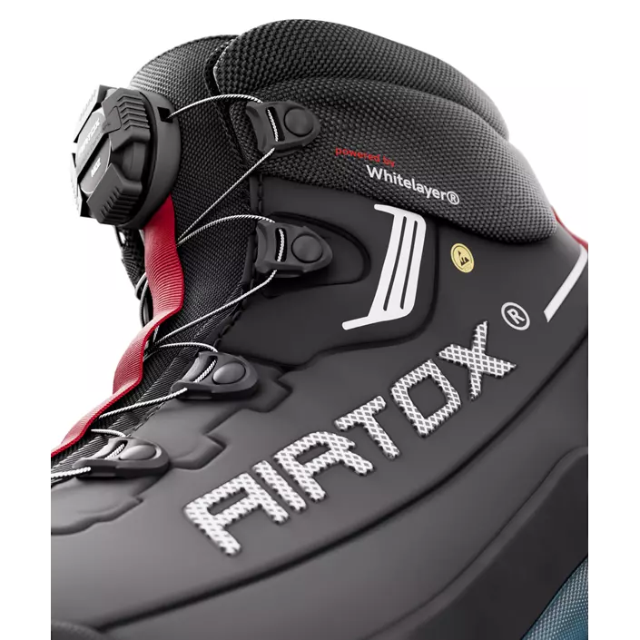 Airtox GL66 safety boots S3, Black/Red, large image number 13