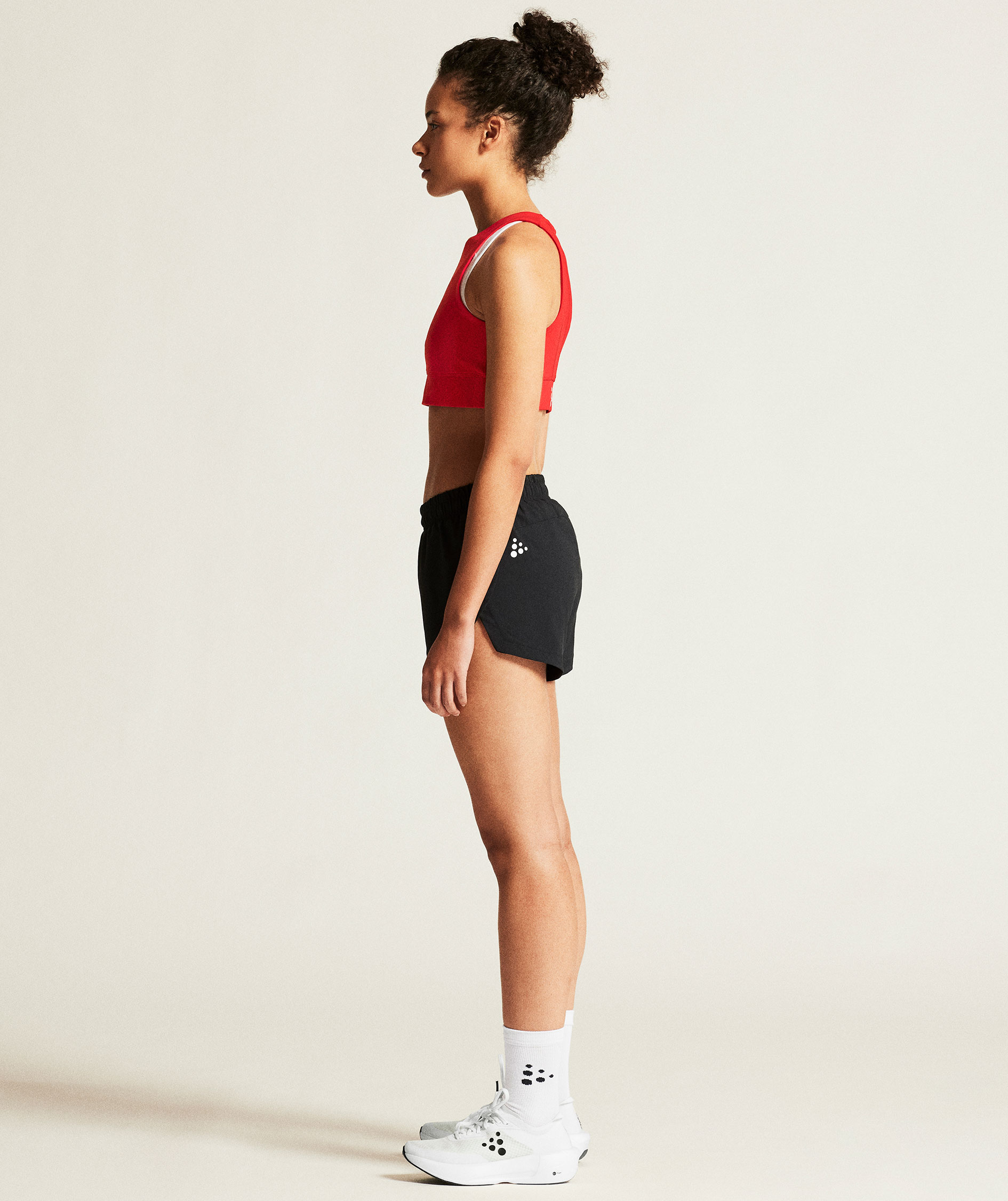 Craft Rush 2.0 women&acute;s sports bra, Bright red, large image number 6