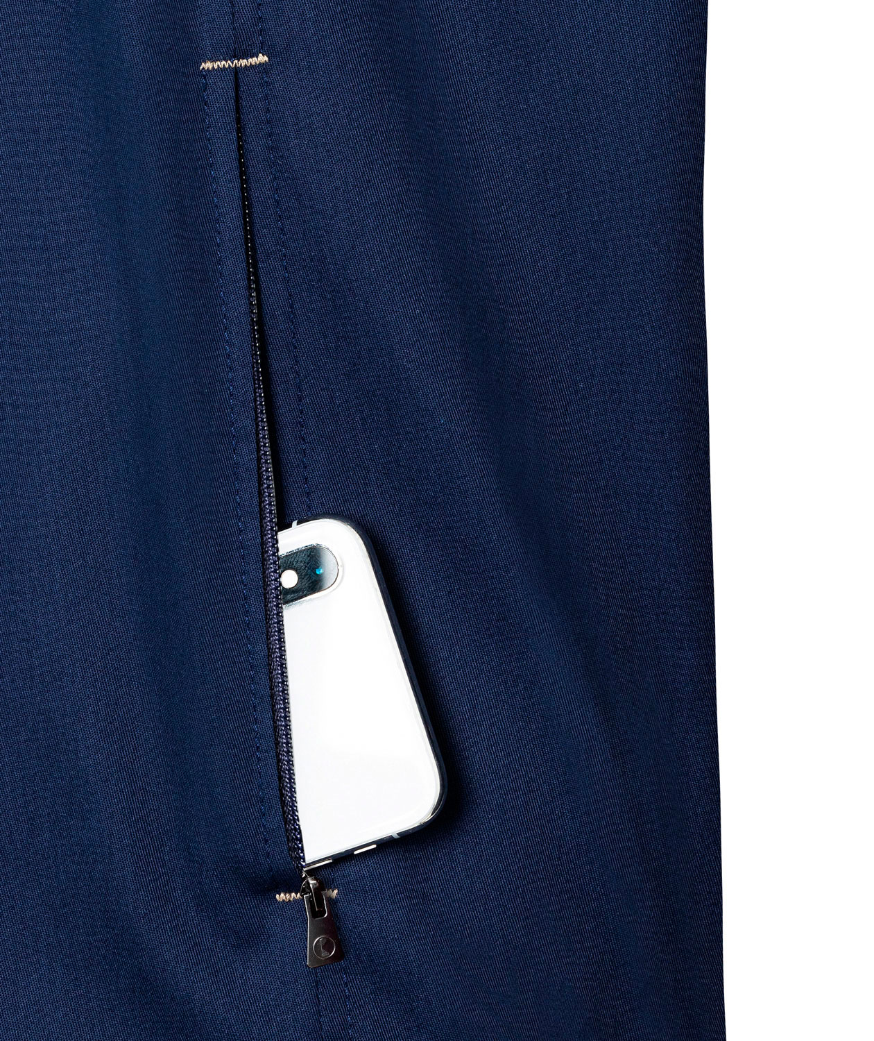 Karlowsky Green-generation kort&aelig;rmet kokkejakke, St&aring;lbl&aring;, large image number 4