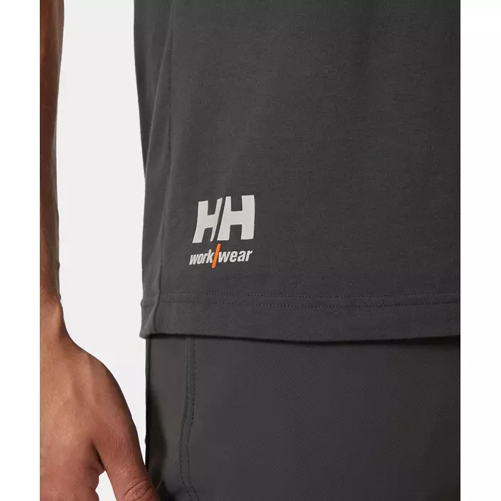 Helly Hansen ICU T-skjorte, Hi-vis gul/charcoal, large image number 5
