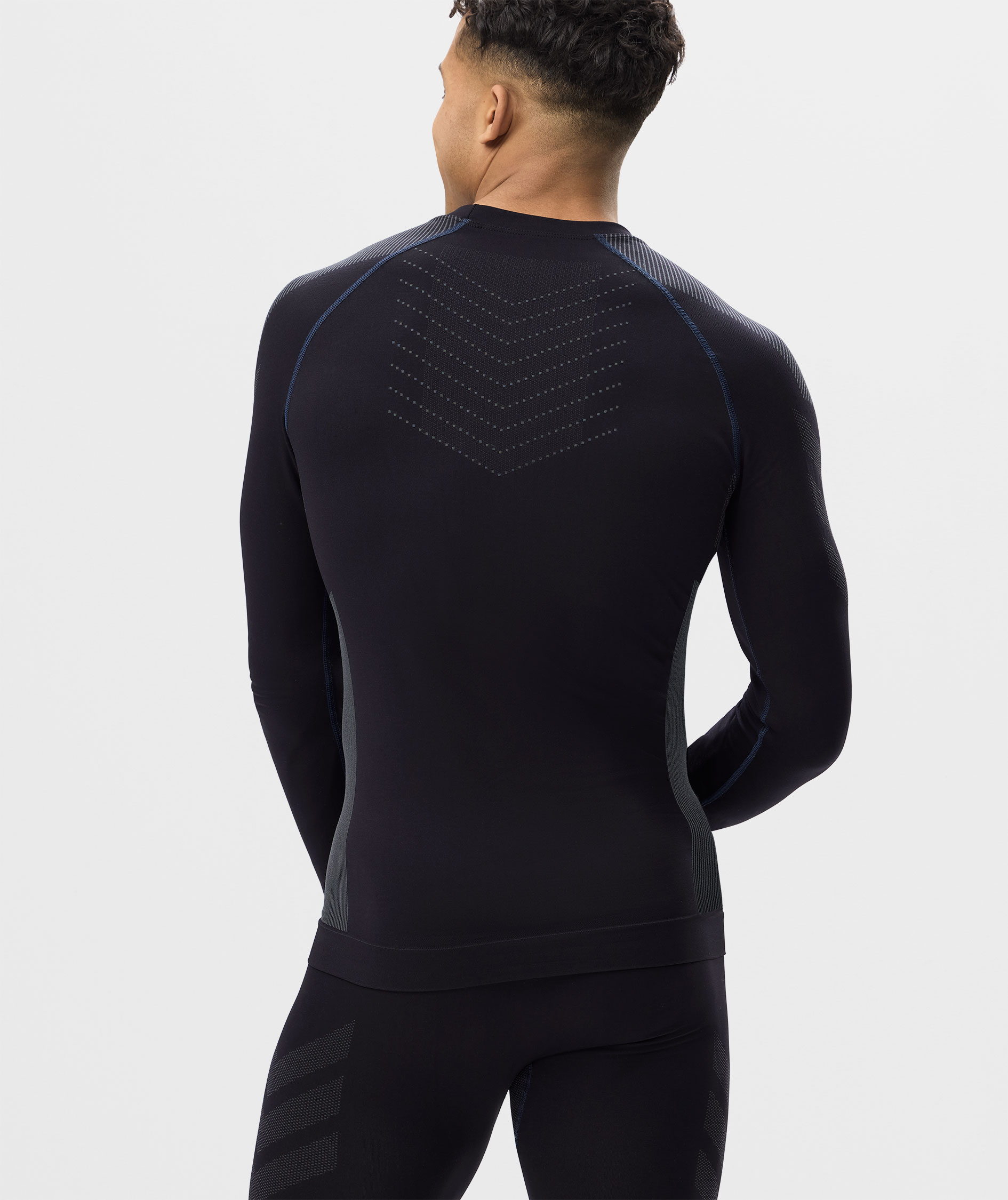 Snickers baselayer sweater 9491, Black/Grey, large image number 3