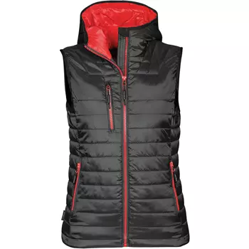 Stormtech Gravity women's vest, Black/Red