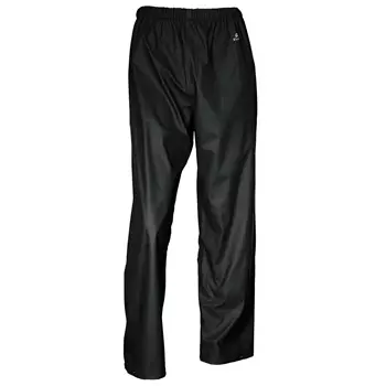 Elka Dry Zone PU rain trousers, Black