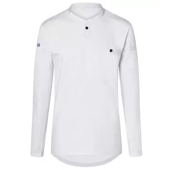 Karlowsky Performance long-sleeved Polo shirt, White