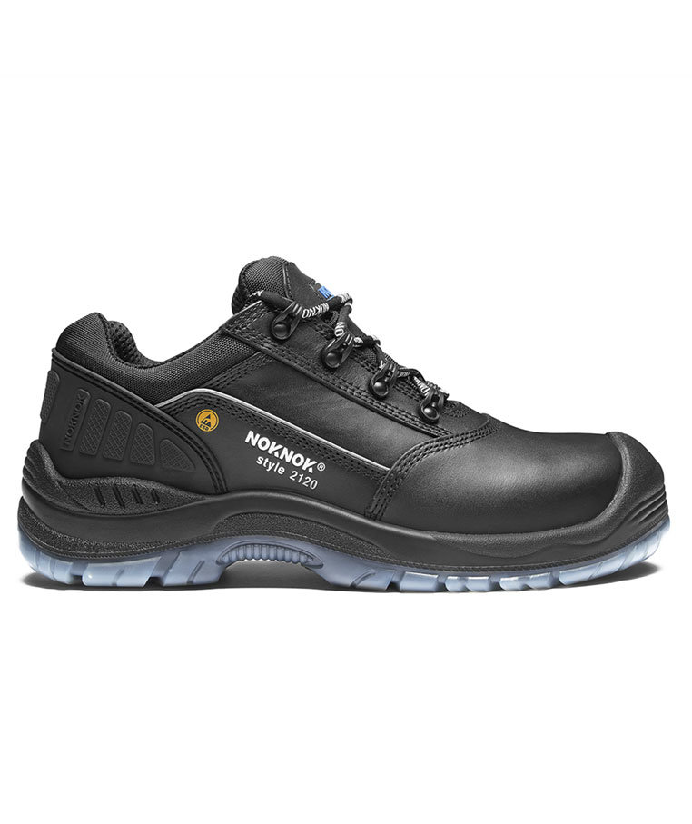 NOKNOK 2120 safety shoes S3, Black