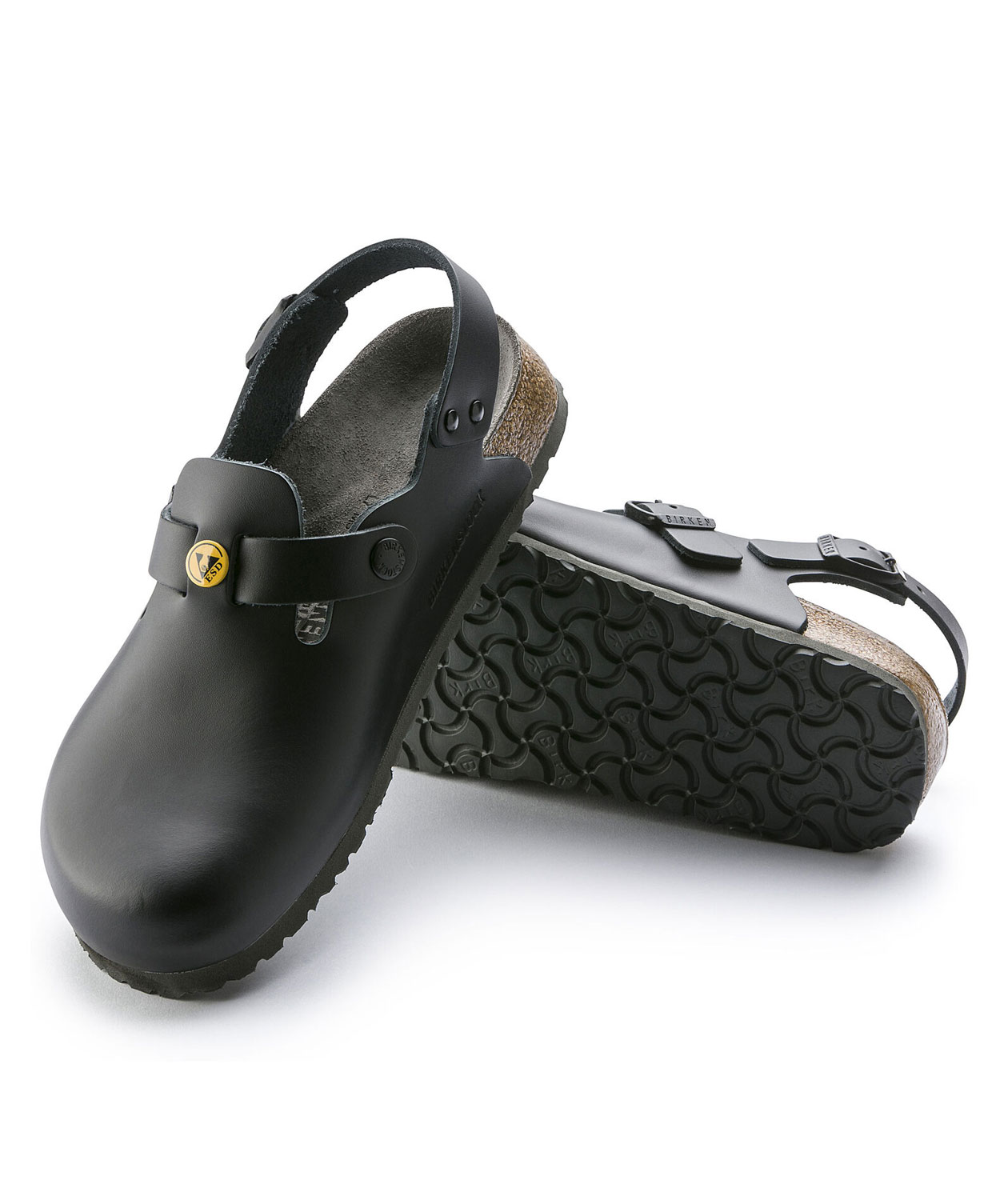 Birkenstock Tokio Narrow fit sandaler dam, Svart, large image number 2