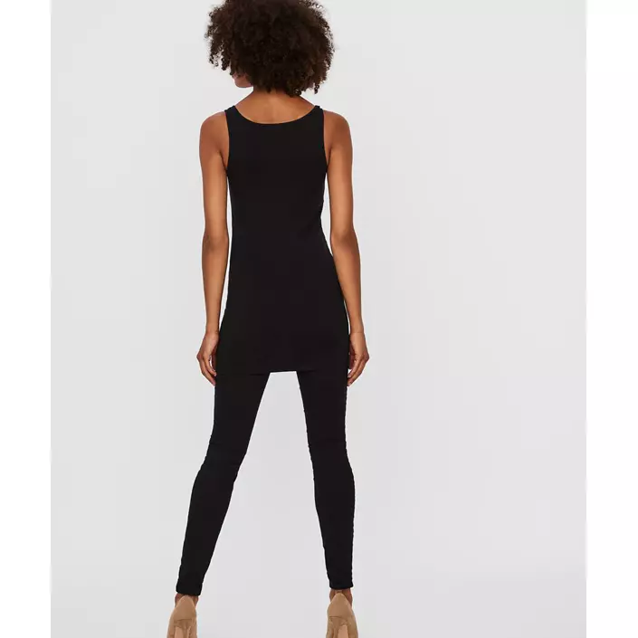Vero Moda VMMAXI MY SOFT lang dame top, Black, large image number 2