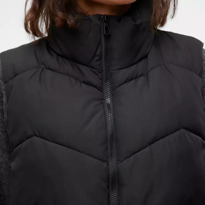 Vero Moda VMLIGAEVA vatteret vest, Black, large image number 3