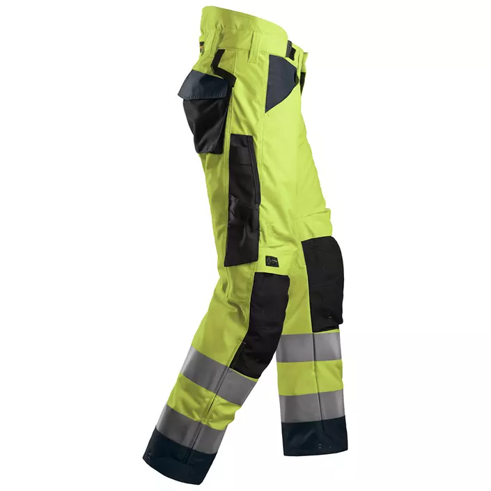Snickers AllroundWork 37.5® winter trousers+ 6639, Hi-Vis Gul/Steel Grey, large image number 2