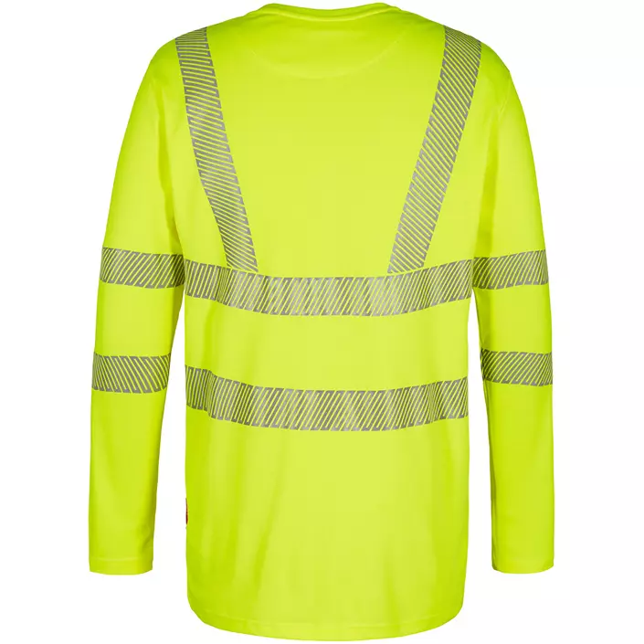 Engel Safety långärmad T-shirt, Gul, large image number 1