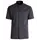 Kentaur Refibra™ Tencel short-sleeved chefs jacket, Black, Black, swatch