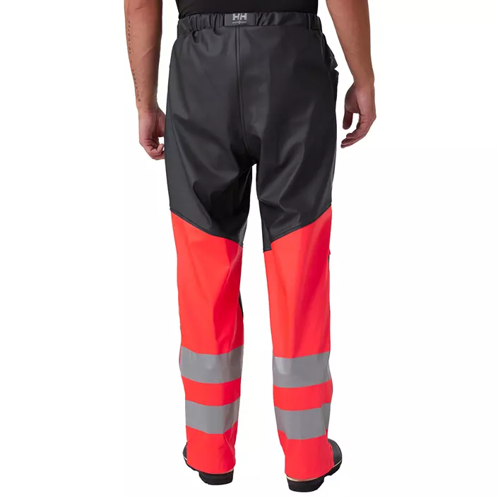 Helly Hansen Alna 2.0 rain trousers, Ebony/Hi-vis Red, large image number 2